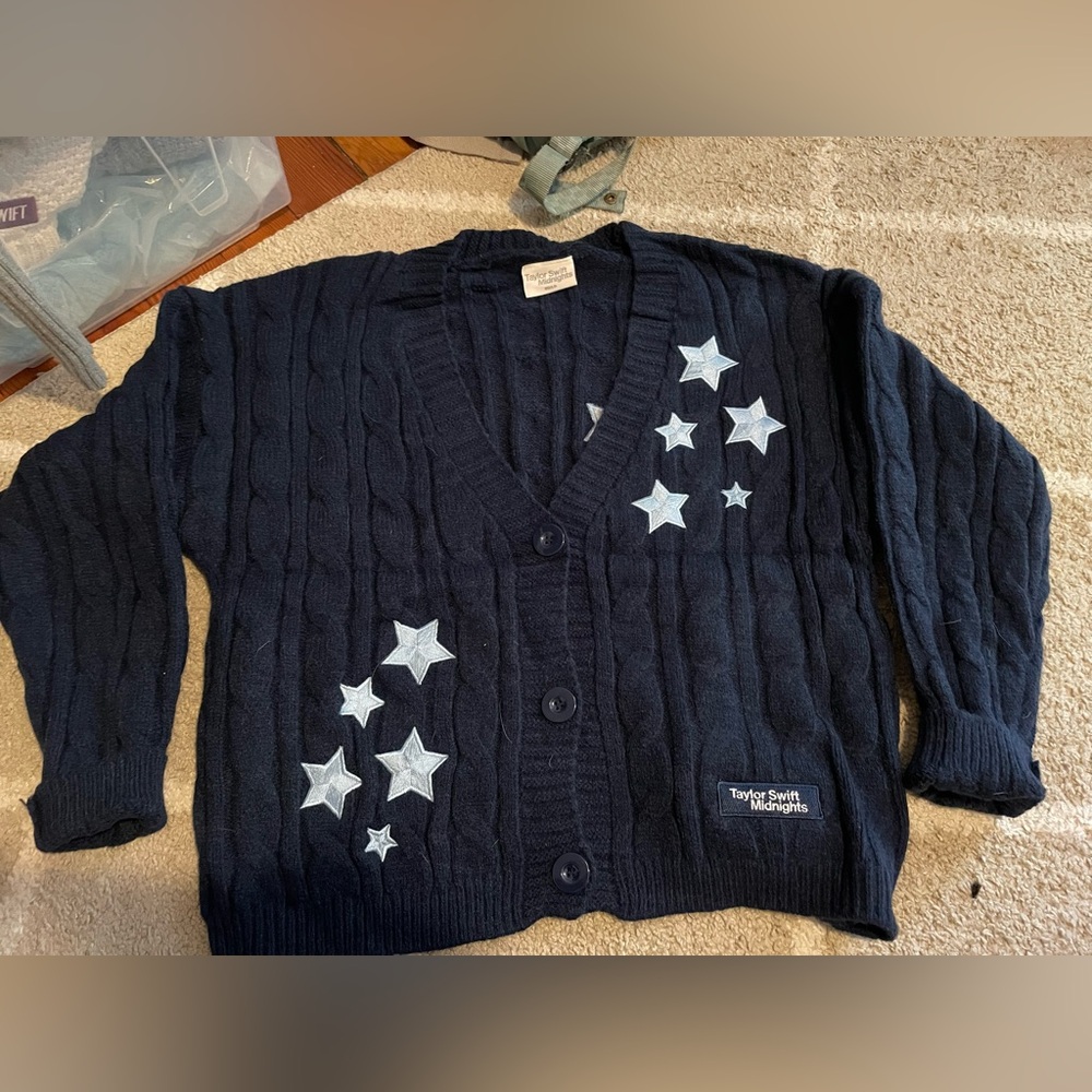 Taylor Swift Cardigan: Midnights m/l